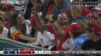 【映像】男性ファンが魅せたナイスキャッチ
