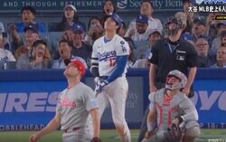 なんで打った？ 大谷翔平、爆速特大弾で“まさかの光景”「泣きそう」「呆然w」被弾した投手のリアクションが話題に「絶望してる」