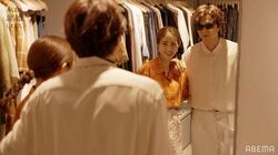 白洲迅＆堀田茜、お互いが選んだ服を試着！オシャレコーデに「素敵な夫婦！」「似合いすぎ」『私たち結婚しました』第8話