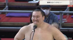 復活優勝の白鵬「右膝がボロボロで言うことを聞かなかった」「これでまた進める」