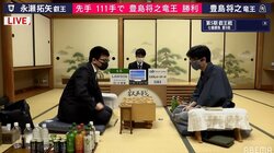 “史上最長の七番勝負”が完結！豊島将之竜王が叡王獲得で二冠復帰 合計手数は最多の1418手に／将棋・叡王戦