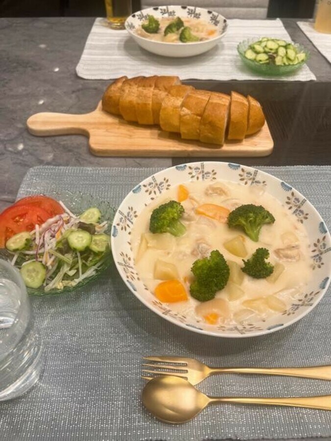  堀ちえみ、家族が揃い最高だった夕食「簡単に作れるうえに美味しい」  1枚目