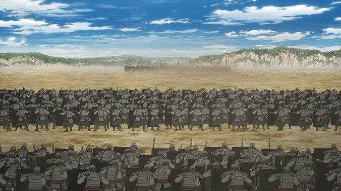 アニメ「キングダム」、魏国の傑物・呉鳳明に挑む信たち！4期12話先行カット・あらすじ公開 5枚目