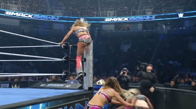 そのままトップロープまで駆け上がり…