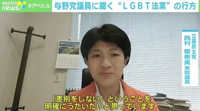 “LGBT法案”への「差別禁止」明示めぐり議論、与野党議員に聞く 「『差別は許されない』という言葉だけでは救済されない」当事者の現状 2枚目