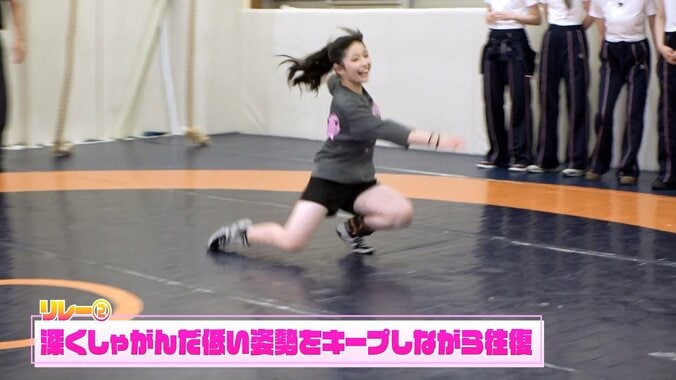 「何それ！？」ME:Iが衝撃！吉田沙保里の可愛すぎる姪っ子が見せた驚異の“レスリング走り”「できるかな…」 3枚目