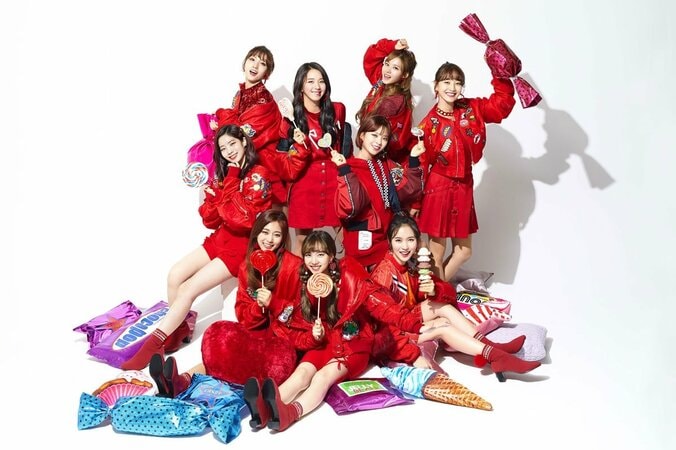 TWICE、ニューシングル『Candy Pop』が2月7日に発売決定　カップリング曲は“双子ダンス”でCMソングに 1枚目