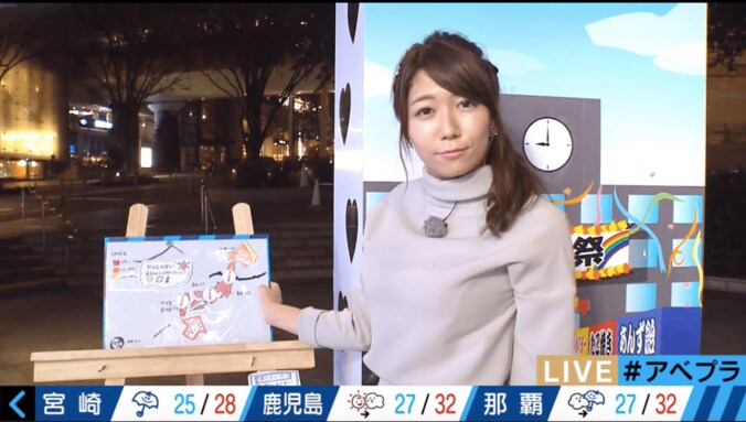 【美人コスプレ気象予報士まとめ】セクシーすぎる◯師コスを披露した穂川果音 3枚目