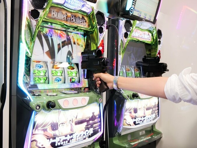 【写真・画像】《ヘカートII》の引き金を引いて勝利を掴み取れ！『スロット ソードアート・オンラインII』試打レポート　8枚目