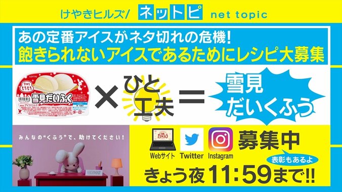 今日で締め切り！ 「雪見だいふく」のアレンジメニューを柴田阿弥が絶賛 1枚目