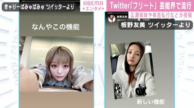 Twitter新機能「フリート」芸能界で流行！広瀬姉妹、有吉弘行などが投稿 2枚目