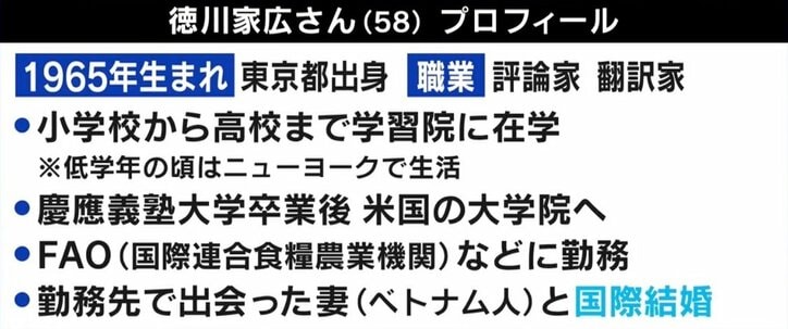 徳川家康の末裔、家広氏「相続税に涙」「法事は年に20〜30回」 家系を継ぐ“当主”の役割とは？