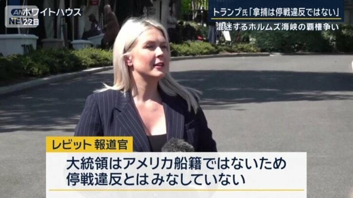 ホワイトハウス　レビット報道官