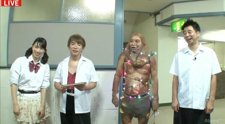 放送ギリギリ！　芸人が全身蜂蜜で「ウシジマくん式」昆虫採集　「ミヤマクワガタ、カモン！」