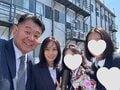 花田虎上、次女・桃果さんの卒業式での袴姿や家族ショットを公開 「とっても素敵な袴姿にうっとり」「凛々しくて可愛い！」など反響