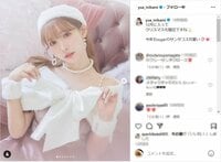 三上悠亜、美ボディ際立つ“クリスマスコス”披露 「全てのコスプレお似合いで素敵」「唯一無二の美人」とファン歓喜