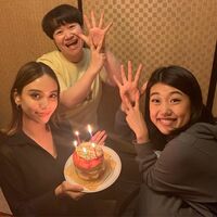 横澤夏子「たくさん笑ったのよー」ハリセンボン・春菜と滝沢カレン＆丸山桂里奈の誕生日をお祝い