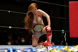 雪妃真矢が見せた修羅場のファイトスタイル “怪物”を下してアイスリボン王座V4