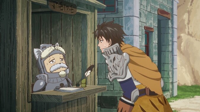 Das Treffen von Hajime (gesprochen von Makoto Furukawa) und Lilui (gesprochen von Sayumi Suzushiro)... Vorschauvideo und Vorab-Schnittbilder zur ersten Episode des Animes „An Adventurer's Daily Grind at Age 29” veröffentlicht 2