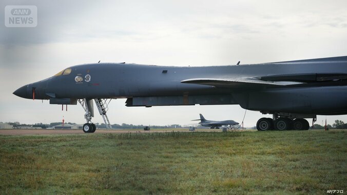 米空軍のB-1爆撃機　英フェアフォード空軍基地　2026年9月28日