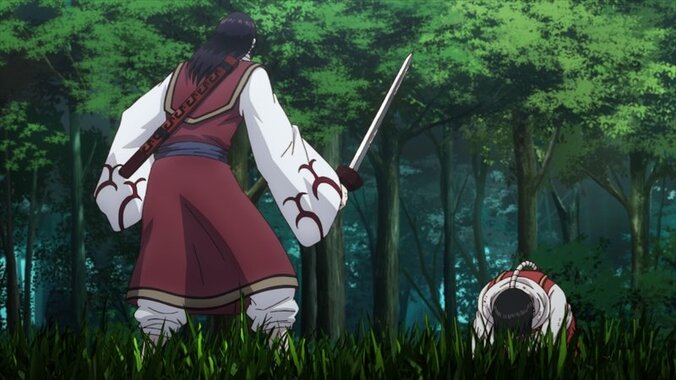 アニメ「キングダム」幽連と羌カイ、