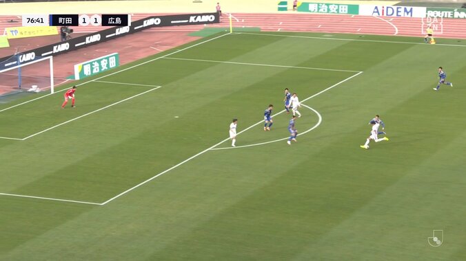 【映像】ジャーメイン良、GKの手を弾く強烈弾丸シュート