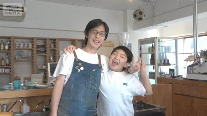 2025年8月、中楯さんと俊介さん