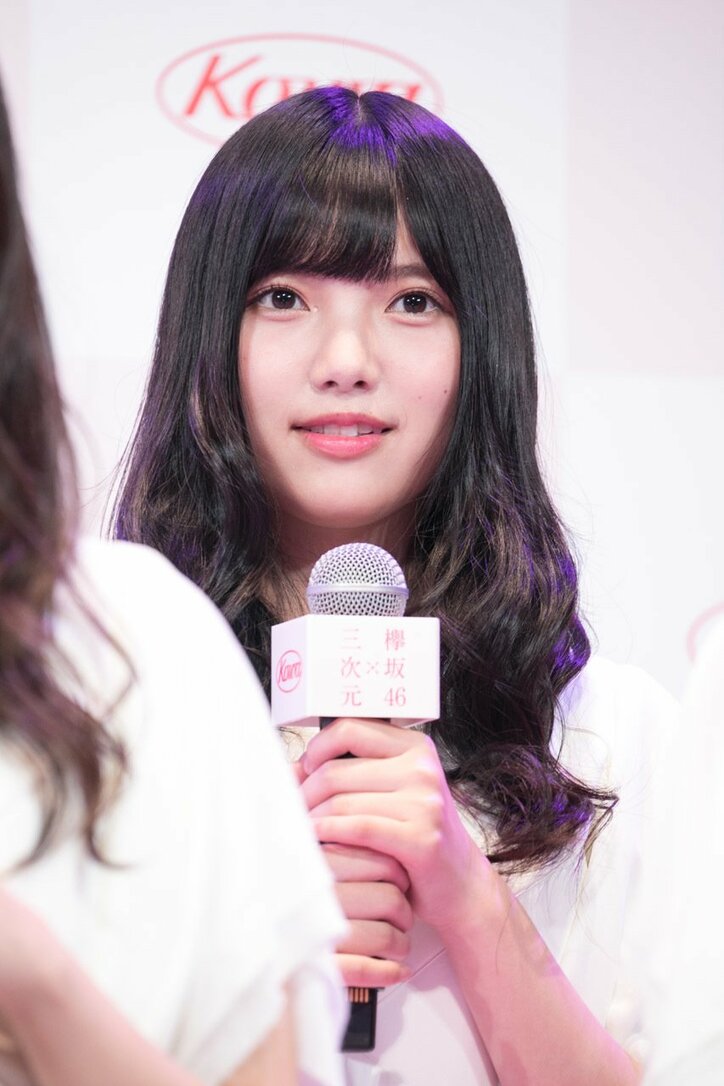 欅坂46小池美波は「赤ちゃんの香り」　新CM発表会でメンバーから証言