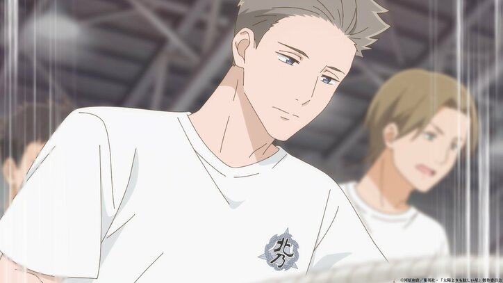 [Photos/Images] Saori découvre Kagawa s'entraînant seul derrière le bâtiment de l'école... Résumé et premières images de l'épisode 5 de l'anime Taiyou Yori mo Mabushii Hoshi (A Star Brighter Than the Sun) 2nd