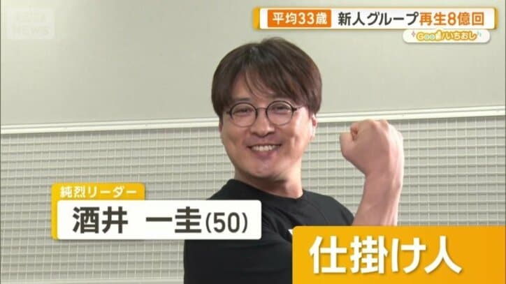 純烈リーダー　酒井一圭さん