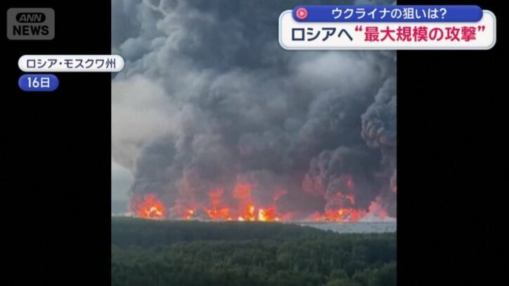 ウクライナによるドローン攻撃