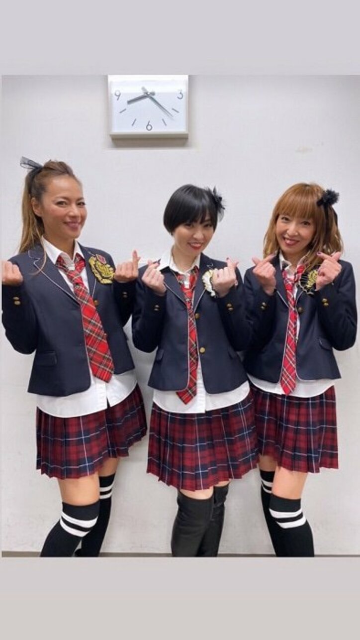 MAX・LINA『UTAGE!』制服姿の3ショット公開「私たちには確かに無理はあった！笑」