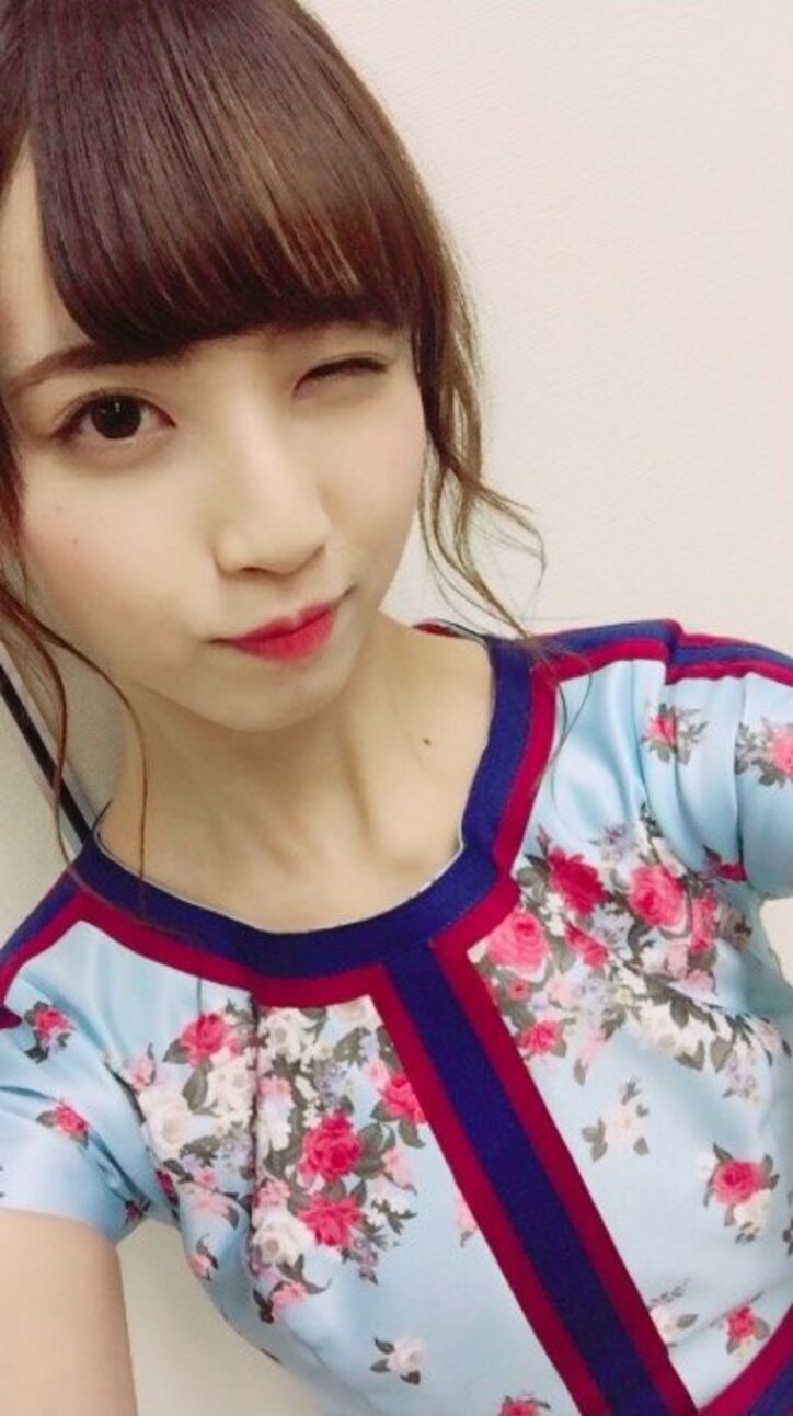 「ウィンクウィンク〜」乃木坂3期・佐藤楓、キュートな写真をブログで公開