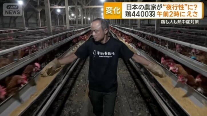 深夜の作業が日課に