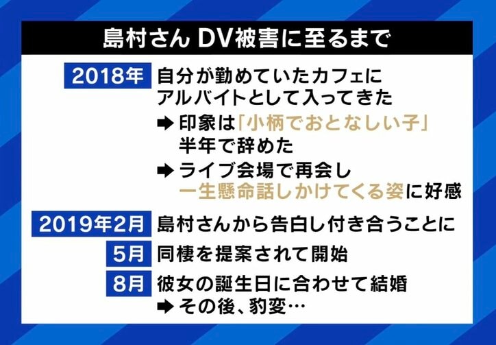 DV被害に至るまで