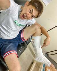 森渉『アキレス腱切れちゃいました∑(ﾟДﾟ)』