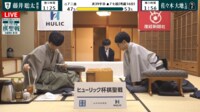 【映像】ダブルドリンクに“ストロー二刀流”する藤井聡太棋聖