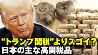 【映像】トランプ関税より実はスゴイ？日本の関税を調査