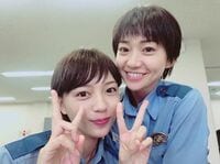 大島優子「いつも笑わせてくれる」川口春奈との『教場』オフショットが話題に