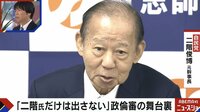 【映像】“二階氏だけは出すな” 政倫審の舞台ウラ
