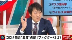 千原ジュニア「志村けんさんの功績も」コロナ感染者数の激減に見解「コロナに持って行かれてたまるか」