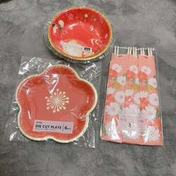 「洗い物したくないもんね」元ギャルママモデル、『セリア』で購入した正月用品を公開