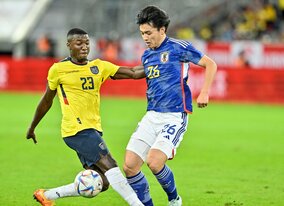 【日本代表】劣勢の中で輝き、本大会メンバー入りへ。「強度で負けない」上田綺世、「”初見殺し”のジョーカー」相馬勇紀は森保JAPANの強力な武器となる