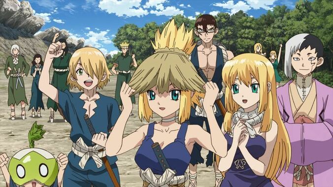 アニメ「Ｄｒ．ＳＴＯＮＥ」 司帝国から自力で脱獄しようとするクロム…第6話先行カット＆あらすじ解禁 4枚目