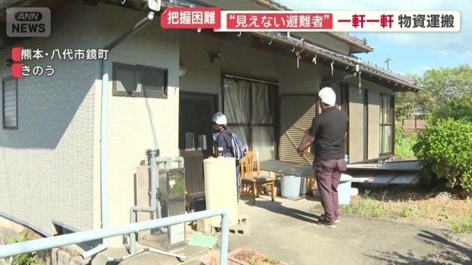 1軒1軒回るが、ほとんどが不在