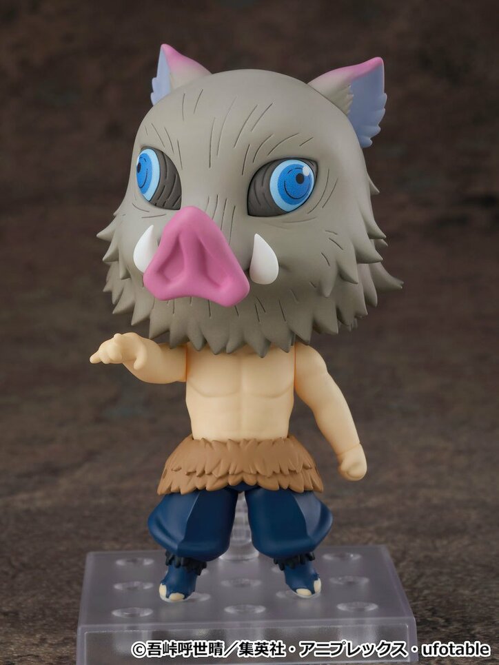 TVアニメ「鬼滅の刃」嘴平伊之助がねんどろいどで登場！ 獣の呼吸エフェクトやエビフライも