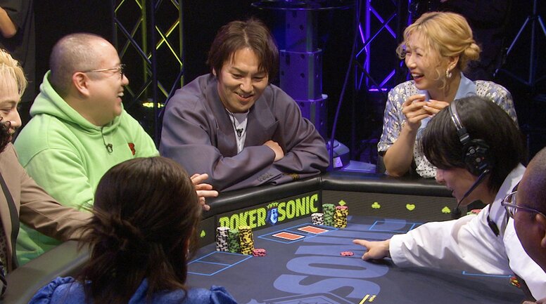 「こんなにいいんですか？」狩野英孝、ポーカー“大勝ち”チップの額に自分で驚いてしまう天然リアクション→全員爆笑「やっぱおもろいなw」