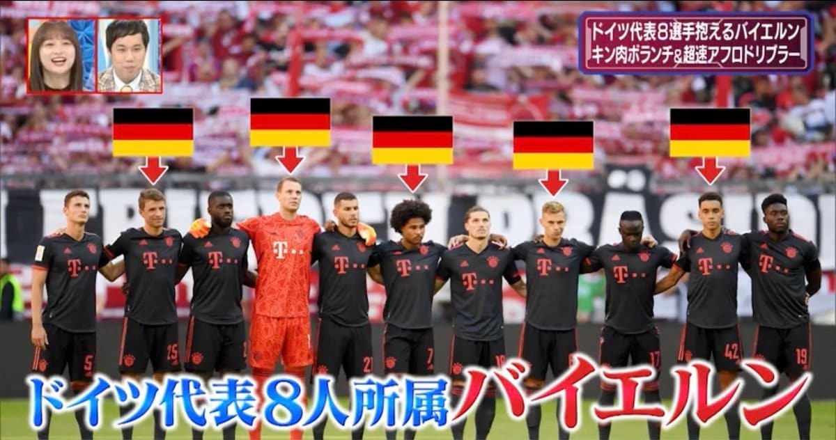 大型キン肉ボランチ、超速アフロドリブラー… 日本代表と戦うドイツ代表にいる超人選手たちがヤバい | ABEMA TIMES | FIFA ワールドカップ 2022 完全ガイド by ABEMA