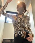 「何故か大阪が頭に浮かぶ」工藤静香、レオパードコーデを披露「攻めてる~!イケイケ」と反響