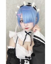 「リゼロ」レムで新年のご挨拶！人気コスプレイヤー・プーチンのキュートなコスプレショットに反響「最高の一発目」